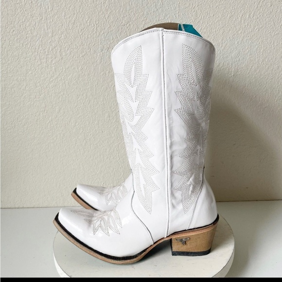 NEW Lane Boots Off The Record Midi Cowboy Boots - Picture 5 of 8